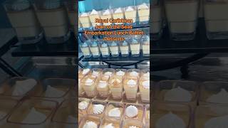 Royal Caribbean Icon of the Seas Embarkation Day Lunch Buffet Desserts