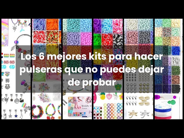 Vídeo relacionado con EFO SHM Manualidades Niños Creativo Kit Manualidades Materiales para Collar y Pulseras Juguetes Niños Regalos Niñas 3+ Años Kit Para Hacer Joyas