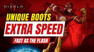 Diablo IV Be like the Flash - Unique Boots