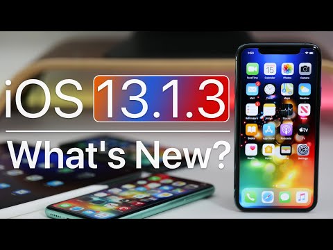 iOS 13.1.3 is Out! - What's New? Video