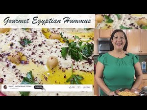 Gourmet Egyptian Hummus - my friends keep asking for more!