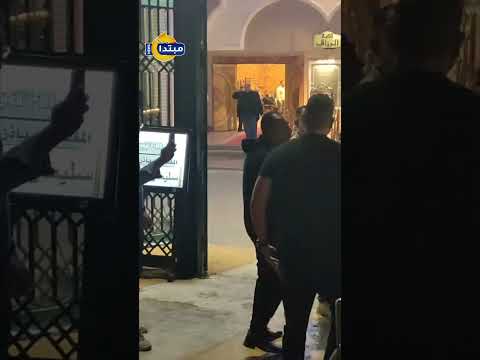 عزاء سليمان عيد.. حزن أمير كرارة وأشرف عبد الباقي على صديق العمر