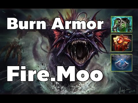 Fire.Moo 7700 MMR Play Slardar Burn Armor Combo