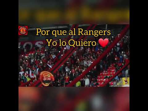 "Yo me voy para la cancha" Barra: Los Rojinegros &bull; Club: Rangers de Talca &bull; País: Chile