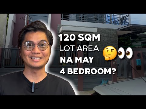 120 sqm Lot area na may 4 Bedroom? 🤔👀