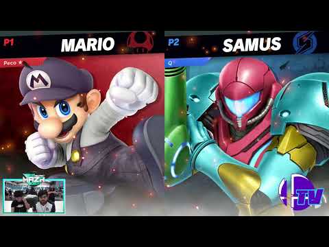Delfino Maza 2023 Wave A Pools - Peco (Mario) Vs. Quintero (Samus) - SSBU Tournament
