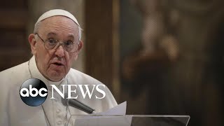 Pope Francis becomes first pope to endorse civil u
