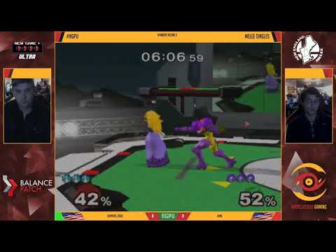 NGPU 51 SSBM - Admiral Zhao (Samus) vs. rime (Peach) - Melee WQF
