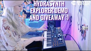 Video thumbnail for Hydrasynth Explorer Demo & Giveaway! by Sarah Longfield