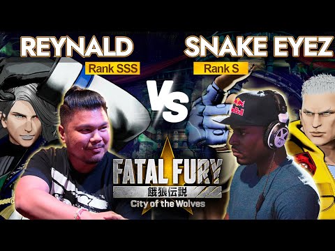 FF COTW ⭐ REYNALD (Kain) SNAKE EYEZ (Kevin)  Fatal Fury City of the Wolves 饿狼传说