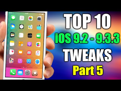 TOP 10 Cydia Tweaks Compatible With iOS 9.2 - 9.3.3 Jailbreak - Part 5