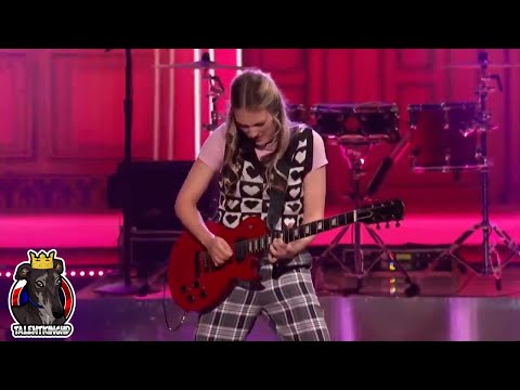 America's Got Talent 2022 Mia Morris Semi Finals Week 3 Full Performance & Judges Comments