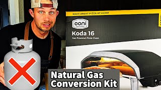 Ooni Koda 16 Natural Gas Conversion Step By Step Tutorial