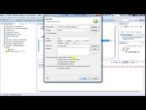3 Learn Java Tutorial for Beginners, Part 34  Handling Exceptions   YouTube