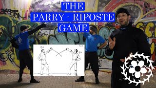 12 Napoleonic sabre tutorial according to F.C. Christmann - The riposte