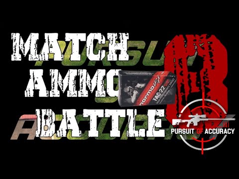 CZ 457 MTR MATCH AMMO BATTLE, PART 8: NORMA TAC-22 ACCURACY TESTING AT 50 YARDS