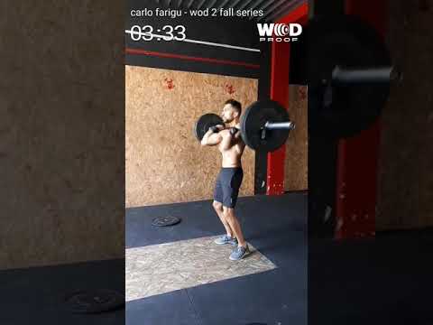 Fall Series 2019 WOD 2 Carlo Farigu