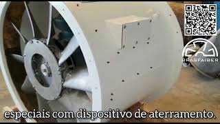 Exaustor para Plataforma Marítima