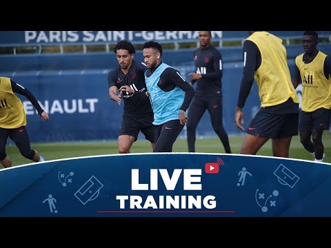 🎥 Les 15 premières minutes d'entraînement avant Paris Saint-Germain 🆚Amiens SC