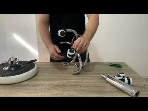 Стул мастера без спинки на колесах с регулировкой по высоте - фото 1 - id-p1295520398