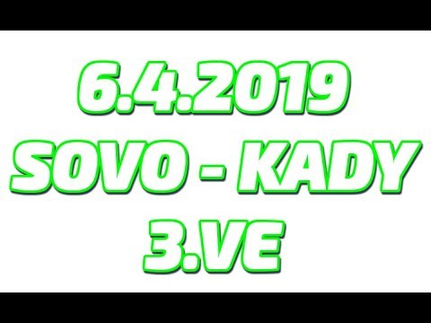 6.4.2019 SoVo - KaDy 3.välierä