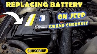 How to replace Battery on Jeep Grand Cherokee