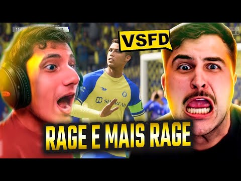 OS MAIORES  RAGES DA SEMANA!! PAIVINHA RAGE NIVEL HARD NO EA FC 26!!