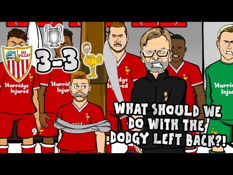 😲3--3! SEVILLA vs LIVERPOOL😲"What should we do with the Dodgy Left Back?"