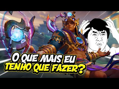 O QUE MAIS EU TENHO QUE FAZER? VAMO TIME! - ⚡ Smite BR Ranked Conquista