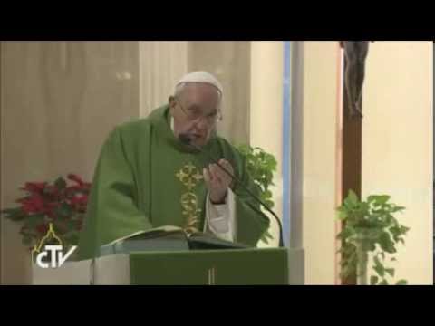 Homilia do Papa Francisco - 25/02/2014 - Dublado pela Pascom Lapa - SP