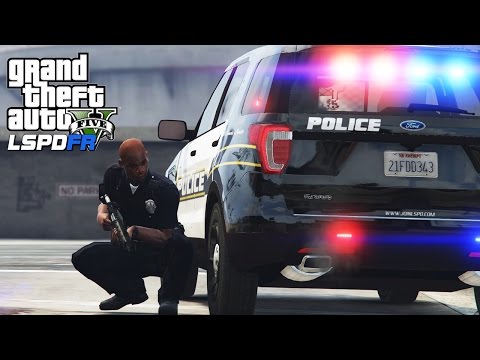 GTA 5 - LSPDFR #38 | HE FELL FROM ABOVE!