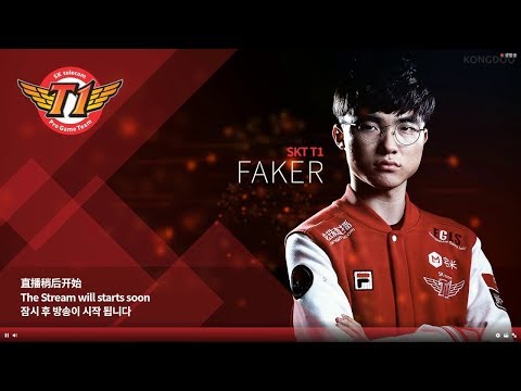 SKT T1 Faker Live Stream LOL - 17/05/2018 | Hide on bush / 페이커 | SK텔레콤 T1 / 페이커 라이브 스트림 롤