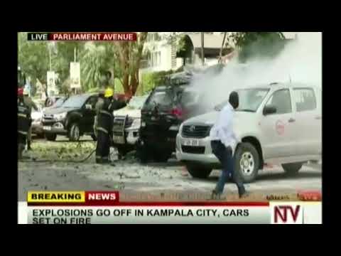 Two explosions rock Uganda capital, Kampala