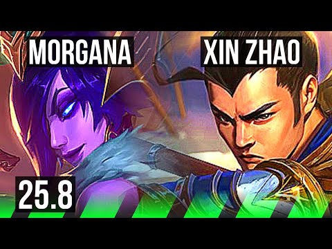 MORGANA vs XIN ZHAO (JGL) | 5/2/6 | EUW Diamond | 25.8