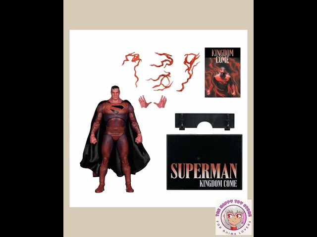 Vídeo relacionado con McFarlane Toys DC Multiverse Cover Recreations - Figura de acción de Superman (Kingdom Come) (Gold Label), 18 cm