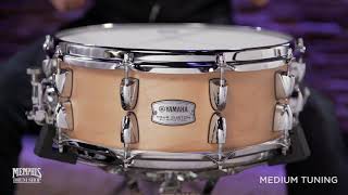 Video thumbnail for Yamaha 14x5.5 Tour Custom Snare Drum - Butterscotch Satin (TMS1455-BTS) by Memphis Drum Shop
