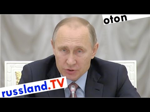 Putin zum Umweltschutz auf deutsch [Video]