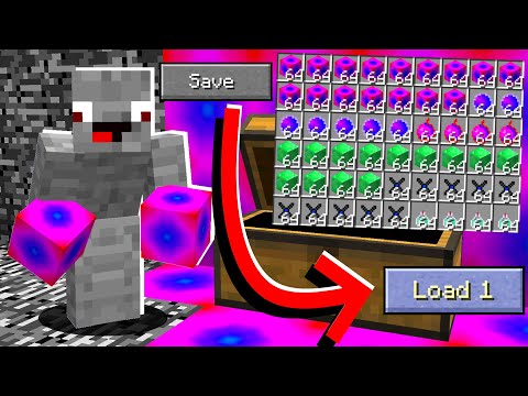 ich CHEATE mit INVENTAR SAVE in Minecraft LUCKY BLOCK BEDWARS