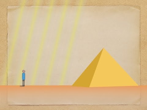 comment trouver hauteur d'une pyramide