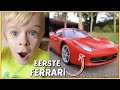 LUAN KRiJGT ZiJN EERSTE ECHTE FERRARi! ? | Bellinga Vlog #2246