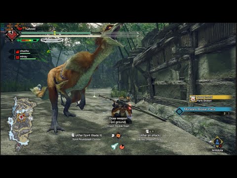 MHR:Sunbreak Trying out new skills for Longsword #longsword #gaming #games #monsterhunter