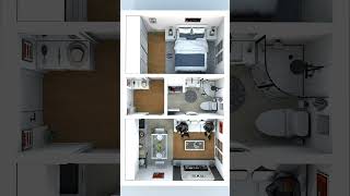 Interior Plan (25m²) #interior #decor #home #architecture #art #design #viral #shorts #short