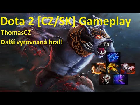 Dota 2 [CZ/SK] Gameplay | Hodnocený zápas | Další vyrovnaná hra!!
