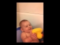 Bath Time With Rubber Ducky
