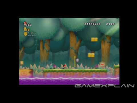 New Super Mario Bros. Wii Level 5-3 Star Coins