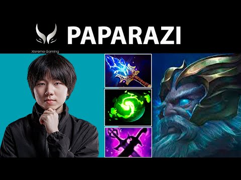 PAPARAZI ZEUS - OPPONENTS ARE SCARED TO LEAVE THE BASE. 7.32d Zeus mid Paparazi