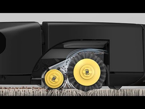 Dulkių siurblys - robotas iRobot Roomba 681, Juodas video