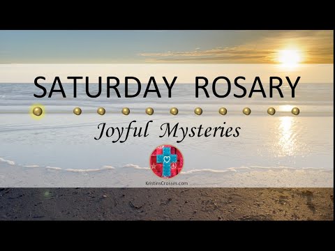 Saturday Rosary • Joyful Mysteries of the Rosary 💙 August 12, 2023 VIRTUAL ROSARY - MEDITATION