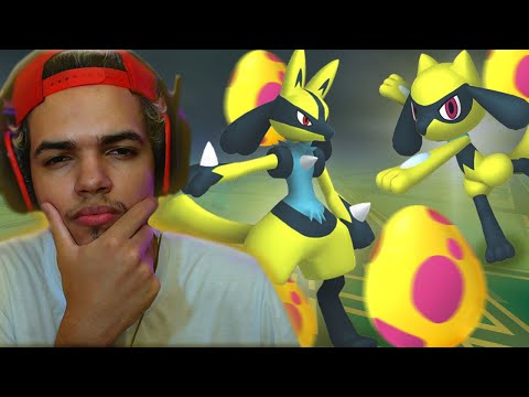 RIOLU SHINY É REAL? CHOQUEI 36 OVOS DE 7KM! POKÉMON GO