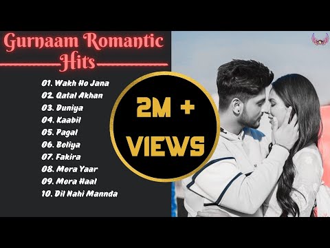 GURNAAM BHULLAR SONGS : JUKEBOX | Romantic Hit's  | Punjabi Love Songs | Guru Geet Tracks